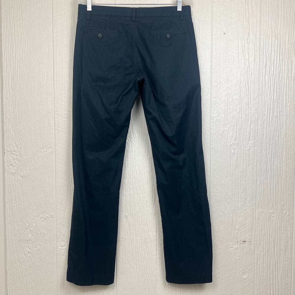 Gap pants men’s 32x34 Straight fit, Flat front Chino cotton/poly blend - Picture 7 of 8